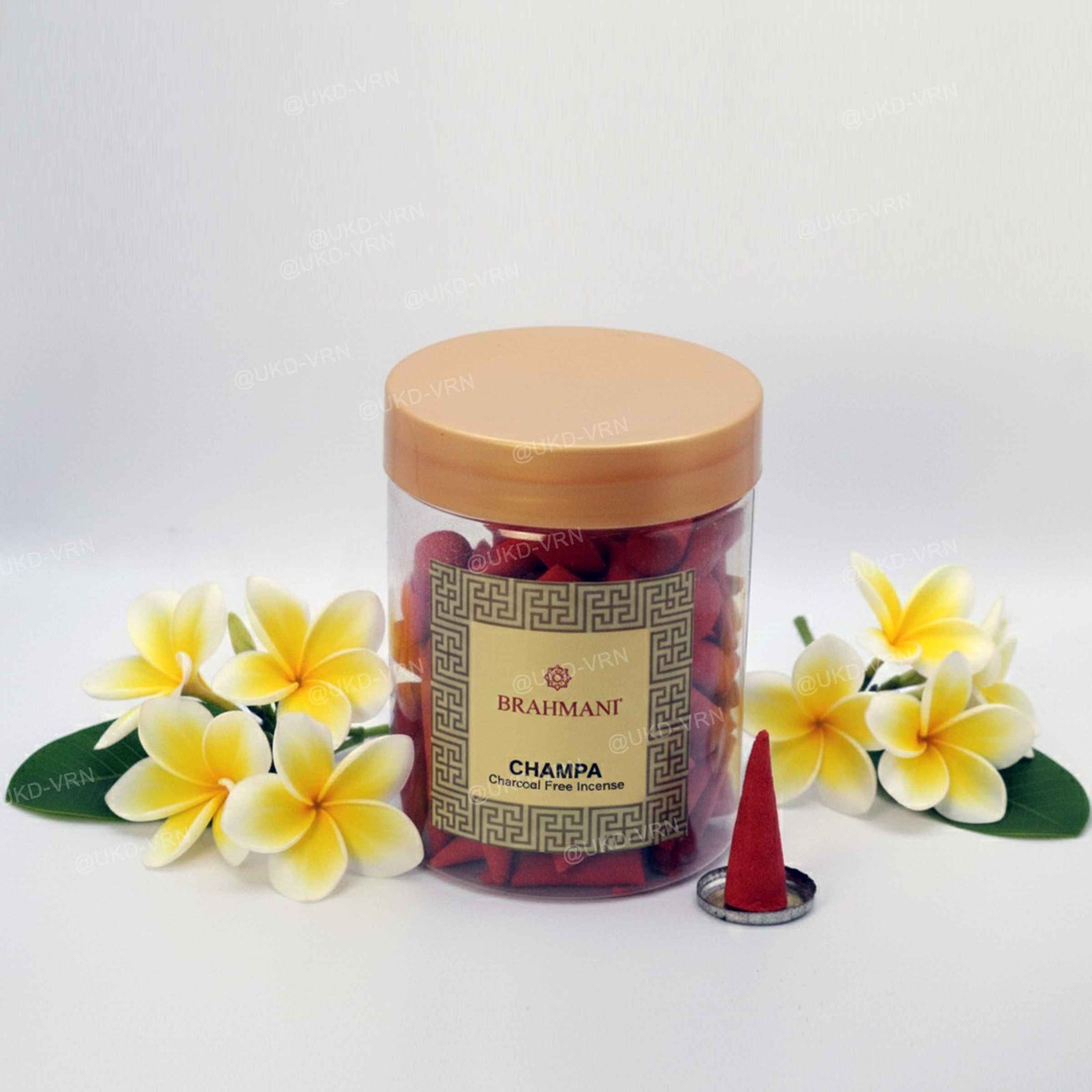 ISKCON Shivpuri Natural Agarbatti - Champa Dhoop Cones